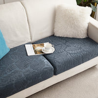 HKM-525139 All-Season Elastic Knitted Sofa Cover - Dustproof & Dirt Resistant, Multiple Sizes Available
