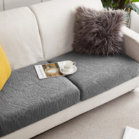 HKM-525139 All-Season Elastic Knitted Sofa Cover - Dustproof & Dirt Resistant, Multiple Sizes Available
