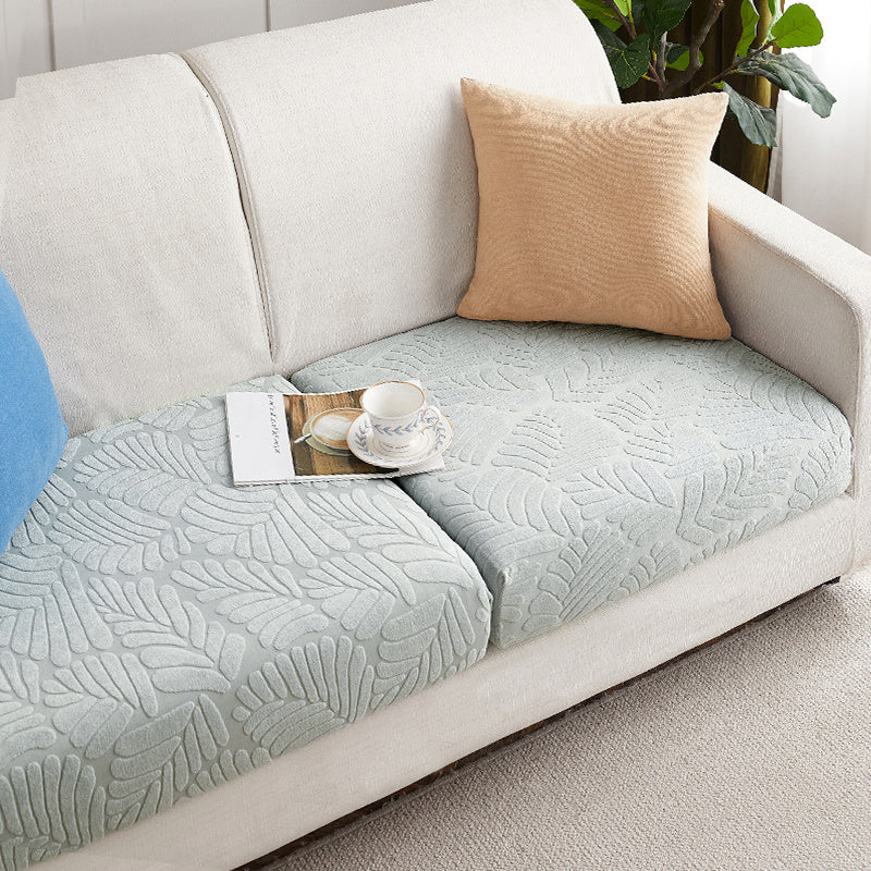 HKM-525139 All-Season Elastic Knitted Sofa Cover - Dustproof & Dirt Resistant, Multiple Sizes Available
