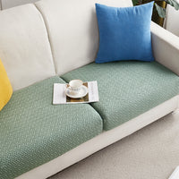HKM-525139 All-Season Elastic Knitted Sofa Cover - Dustproof & Dirt Resistant, Multiple Sizes Available