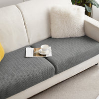 HKM-525139 All-Season Elastic Knitted Sofa Cover - Dustproof & Dirt Resistant, Multiple Sizes Available