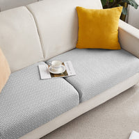 HKM-525139 All-Season Elastic Knitted Sofa Cover - Dustproof & Dirt Resistant, Multiple Sizes Available
