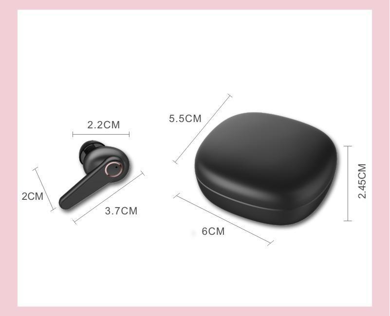 HKM-525139 G07TWS Wireless Bluetooth Headset with Power Display and Noise Reduction