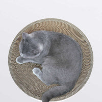 HKM-525267 Round Corrugated Cat Scratch Board in Bowl Shape - Multiple Sizes Available