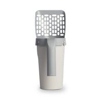 HKM-525331 Integrated Cat Litter Shovel with Storage Box and Easy-Remove Litter Bag