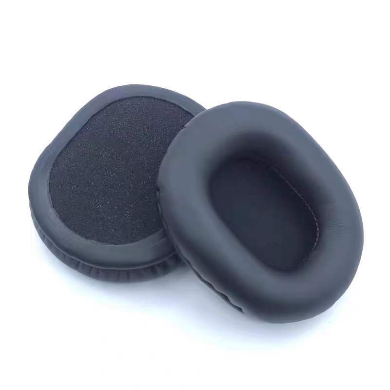 HKM-525907 Foam Cover Earmuff with PU Leather Head Pad in Black, Gray, and Red