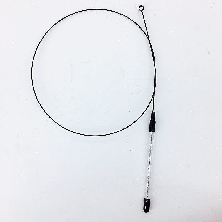 HKM-526035 Adjustable Cat Teaser Stick with PVC Handle and Replaceable Heads in Multiple Colors