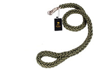 HKM-526227 Eight-Strand Braided Nylon Leash for Golden Retrievers - 120cm Long, Available in Multiple Diameters