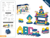 HKM-526227 Kids ABS Plastic Stacking Building Blocks Set for Creative Learning and Modern Construction Play
