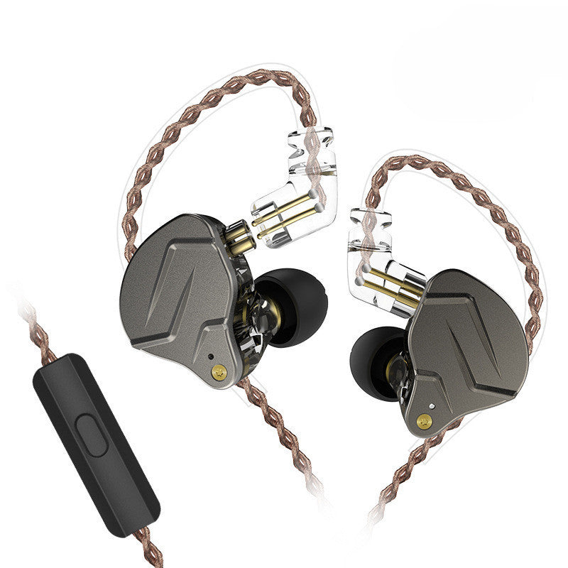 HKM-526291 Heavy Bass Wired In-Ear Headphones with Noise Cancellation and Microphone