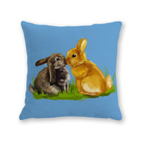 HKM-526291 Modern Cartoon Cotton and Linen Throw Pillow Cover - 45x45cm