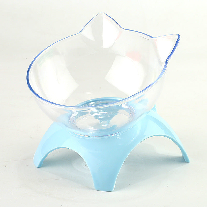 HKM-526419 Multi-Purpose Removable and Washable Cat Bowl - Pink, Blue, White Options Available