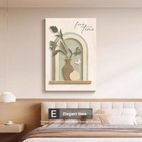 HKM-526483 Elegant Abstract Character Mural in Embossed Film - 40x60 Frameless Decorative Painting