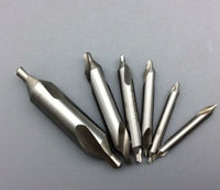HKM-526739 High-Speed Steel Center Drill for Precise Hole Machining and Positioning