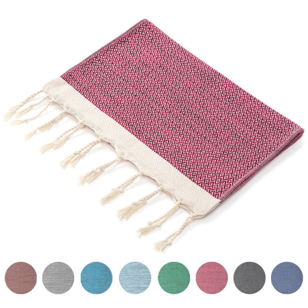 HKM-526803 Quick-Drying Cotton Soft Towel Set – Absorbent, Thickened, Available in Multiple Colors