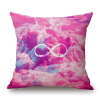 HKM-526931 Customized Nordic Style Single-Sided Linen Pillow Case with Digital Printing - 45x45cm