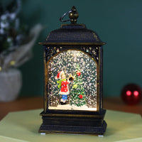 HKM-526995 Luminous Flat Crystal Christmas Lanterns for Desktop Decoration - Cartoon Designs