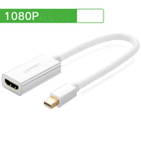 HKM-527059 Mini DisplayPort to HDMI Adapter - 1080P & 4K Options in White and Black