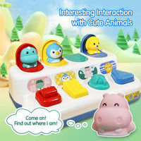 HKM-527187 Interactive Pop-Up Sensory Toy for Babies and Toddlers, Age 0 to 24 Months, 2 to 4 Years