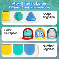 HKM-527187 Interactive Pop-Up Sensory Toy for Babies and Toddlers, Age 0 to 24 Months, 2 to 4 Years