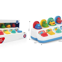 HKM-527187 Interactive Pop-Up Sensory Toy for Babies and Toddlers, Age 0 to 24 Months, 2 to 4 Years