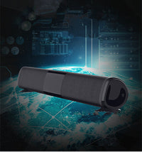 HKM-527251 Powerful Bluetooth Soundbar Speaker with 4x5W Output, Remote Control, and Karaoke Functionality