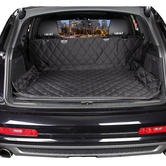 HKM-527315 Car Pet Mat - Durable Oxford Cloth Seat Cushion in Black, Available in Multiple Sizes