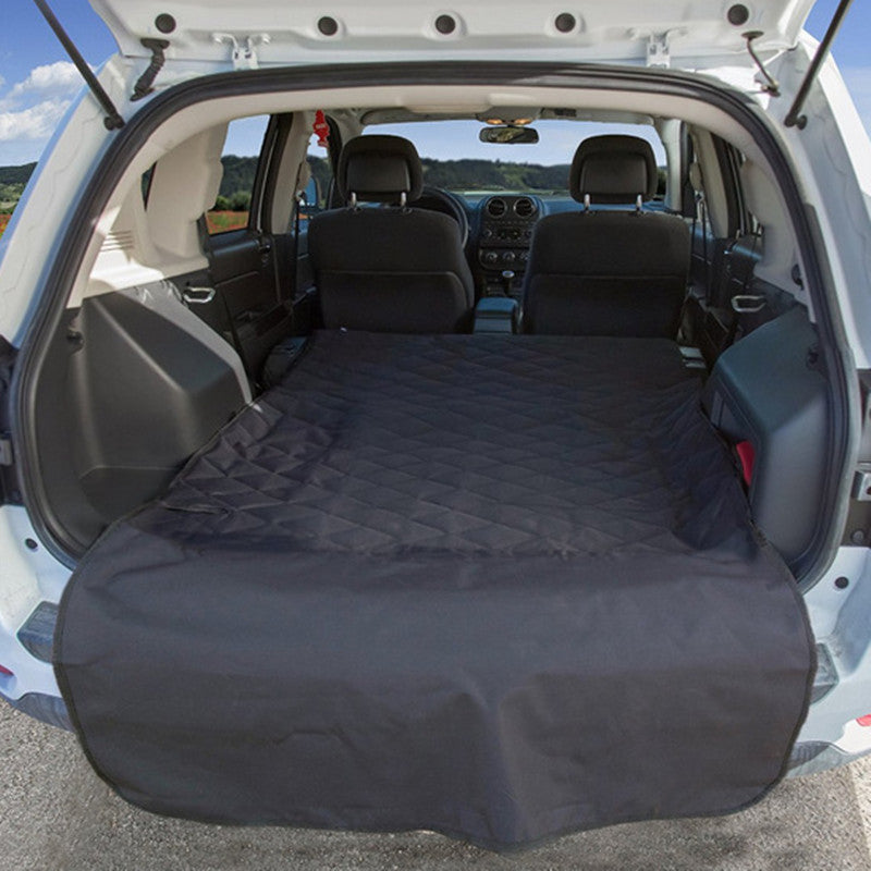 HKM-527315 Car Pet Mat - Durable Oxford Cloth Seat Cushion in Black, Available in Multiple Sizes