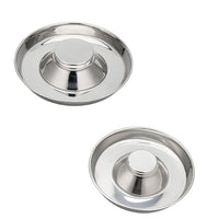 HKM-527571 Stainless Steel Pet Food Bowl for Cats and Dogs, Available in 26cm, 30cm, and 34cm Diameters