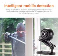 HKM-527891 1080P HD Portable Camera with 140-Degree Wide Angle and Night Vision