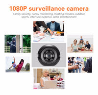 HKM-527891 1080P HD Portable Camera with 140-Degree Wide Angle and Night Vision