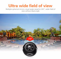 HKM-527891 1080P HD Portable Camera with 140-Degree Wide Angle and Night Vision