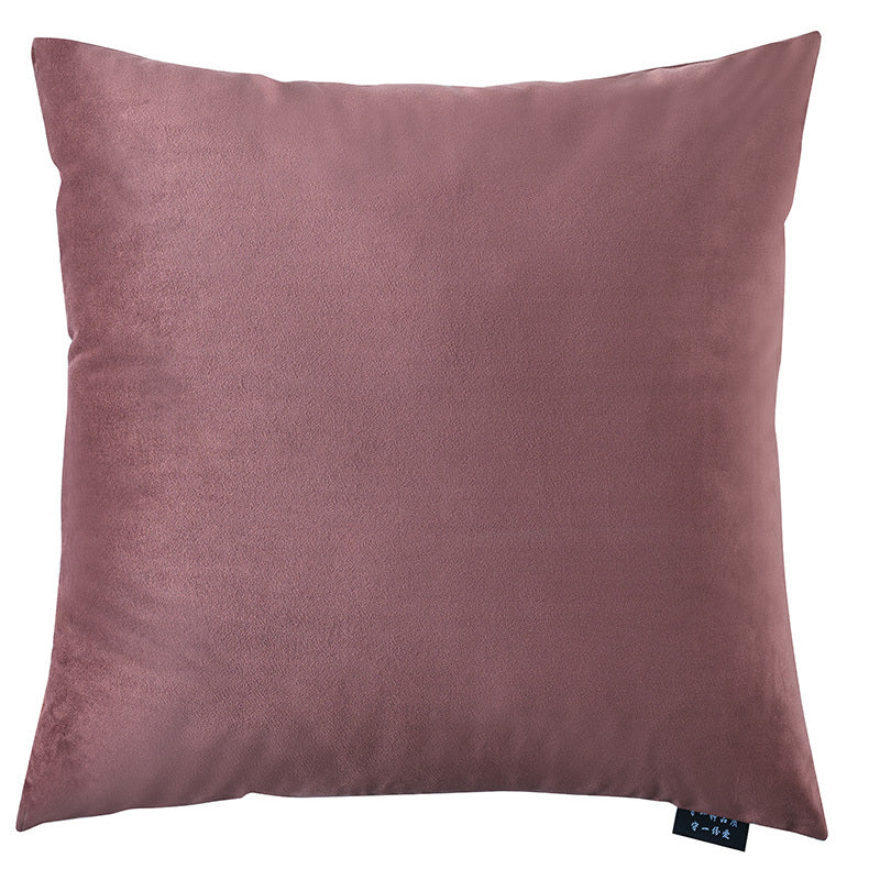 HKM-528083 Nordic Plush Solid Velvet Sofa Pillow