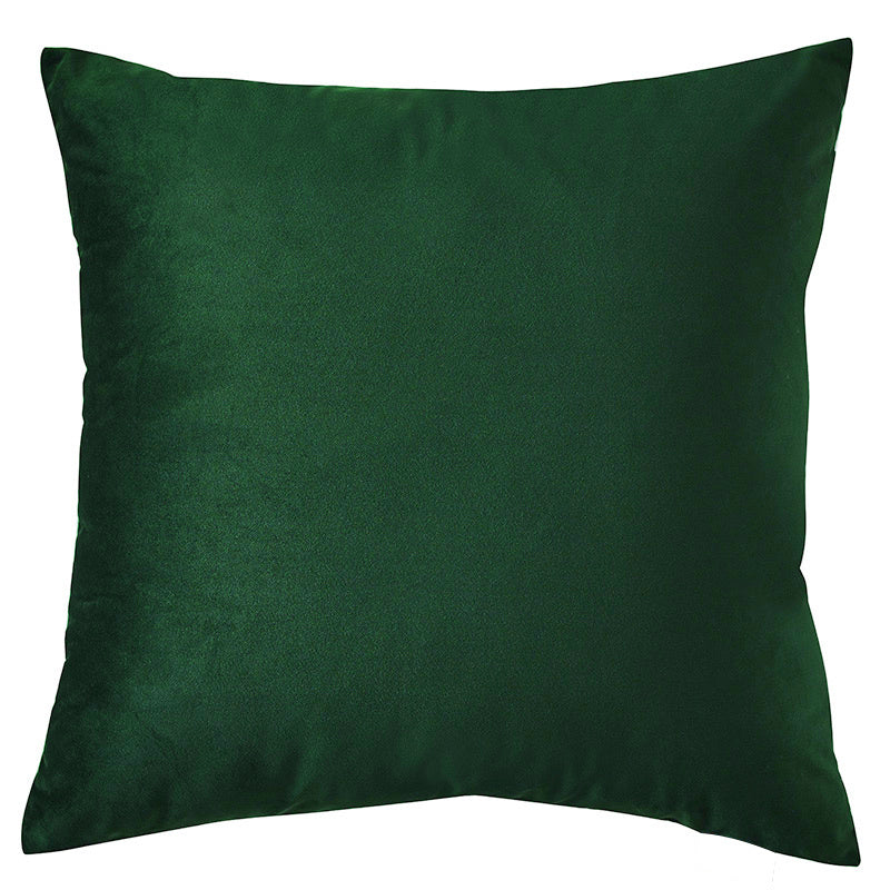 HKM-528083 Nordic Plush Solid Velvet Sofa Pillow