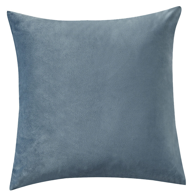 HKM-528083 Nordic Plush Solid Velvet Sofa Pillow