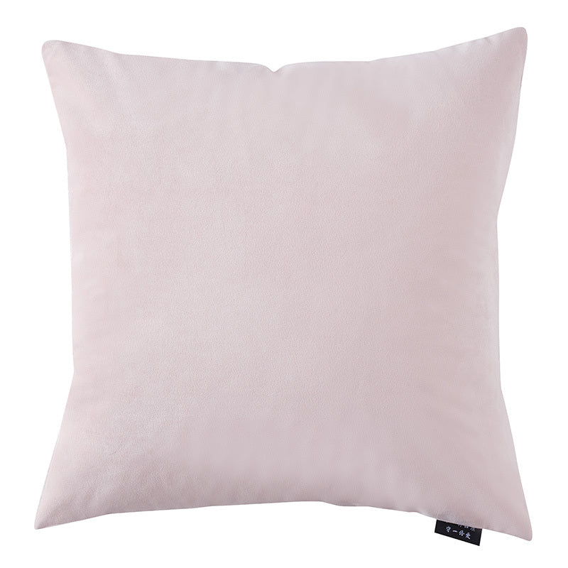 HKM-528083 Nordic Plush Solid Velvet Sofa Pillow