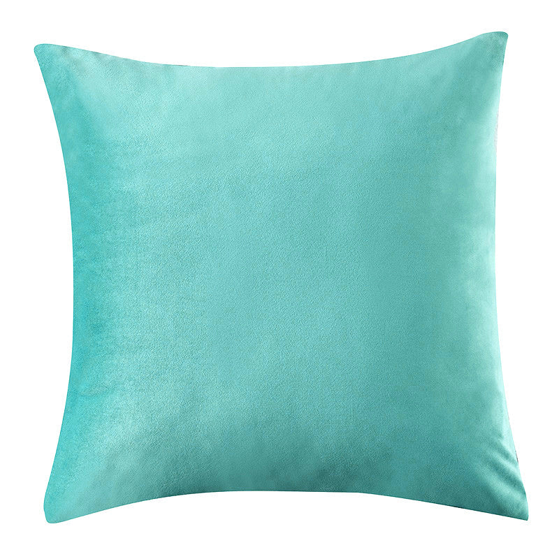 HKM-528083 Nordic Plush Solid Velvet Sofa Pillow
