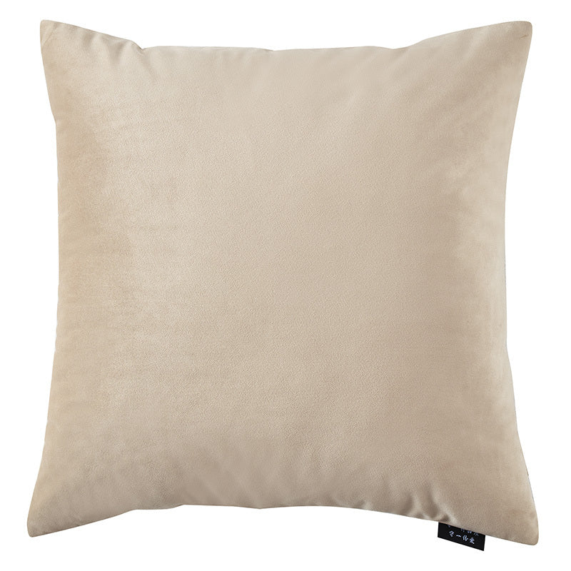 HKM-528083 Nordic Plush Solid Velvet Sofa Pillow