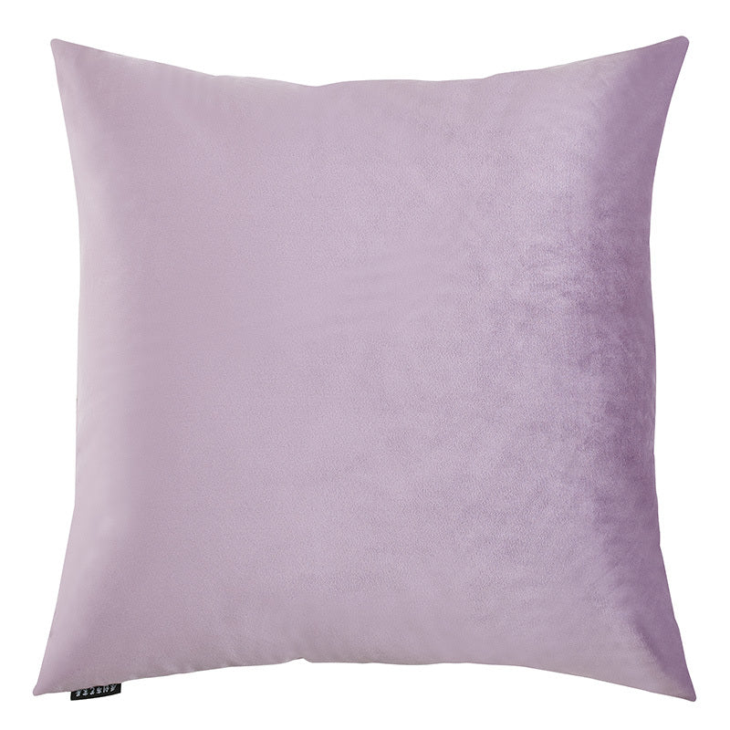 HKM-528083 Nordic Plush Solid Velvet Sofa Pillow