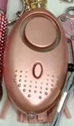HKM-528211 High-Security Personal Alarm with LED Light for Women and Kids - Portable Anti-Lost Device