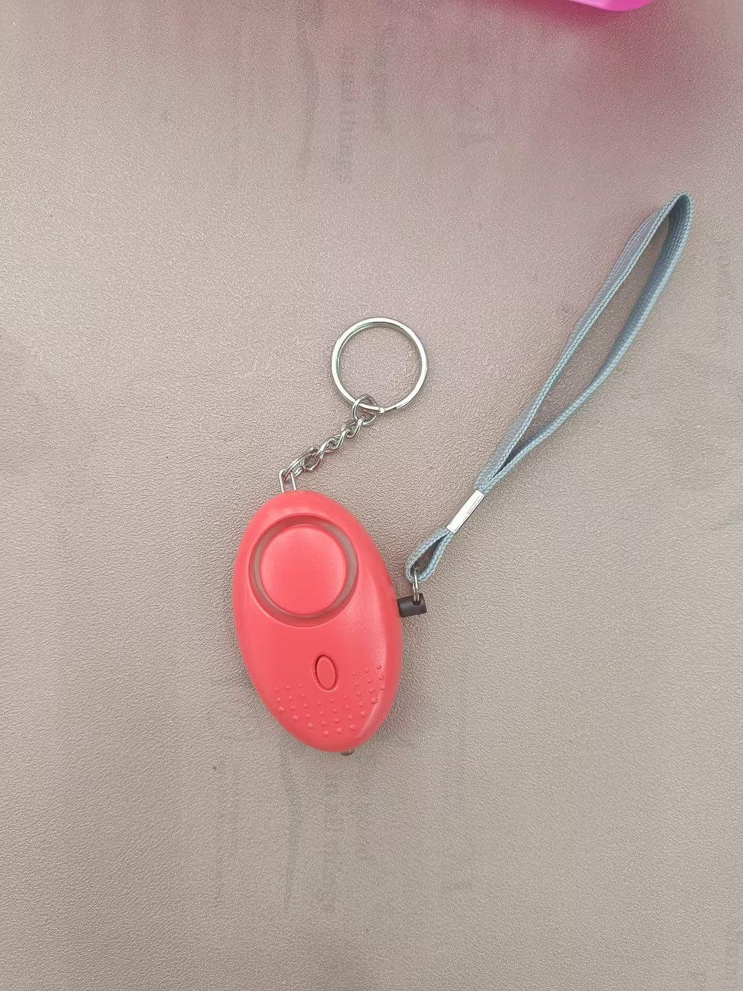 HKM-528211 High-Security Personal Alarm with LED Light for Women and Kids - Portable Anti-Lost Device