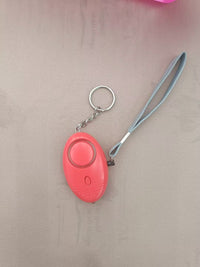 HKM-528211 High-Security Personal Alarm with LED Light for Women and Kids - Portable Anti-Lost Device
