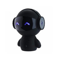 HKM-528403 Compact Bluetooth Mini Robot Speaker with 15-Hour Playback, USB Charging, and TF Card Support