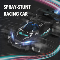 HKM-528531 Remote Control Drift Racing Car with Spray Fog, 2.4G RC Stunt Vehicle for Kids, Rechargeable Electric Toy