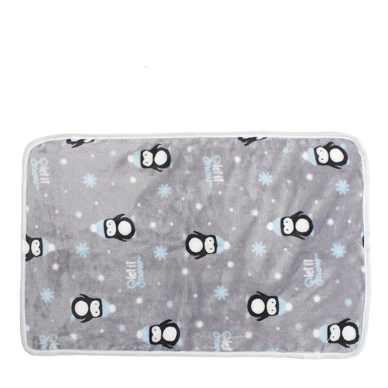HKM-528723 Cozy Coral Fleece Kennel Pad – Multiple Sizes and Adorable Designs