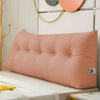 HKM-528851 Brocade Velvet Bedside Cushion in Various Colors and Sizes