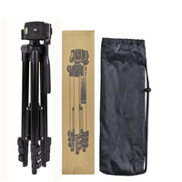 HKM-528915 Portable 3D Head Aluminum Alloy Tripod for DSLR and iPhone Compatible Cameras