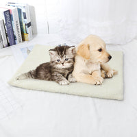 HKM-529235 Warm Lamb Down Dog Kennel Pet Pad Self Heating