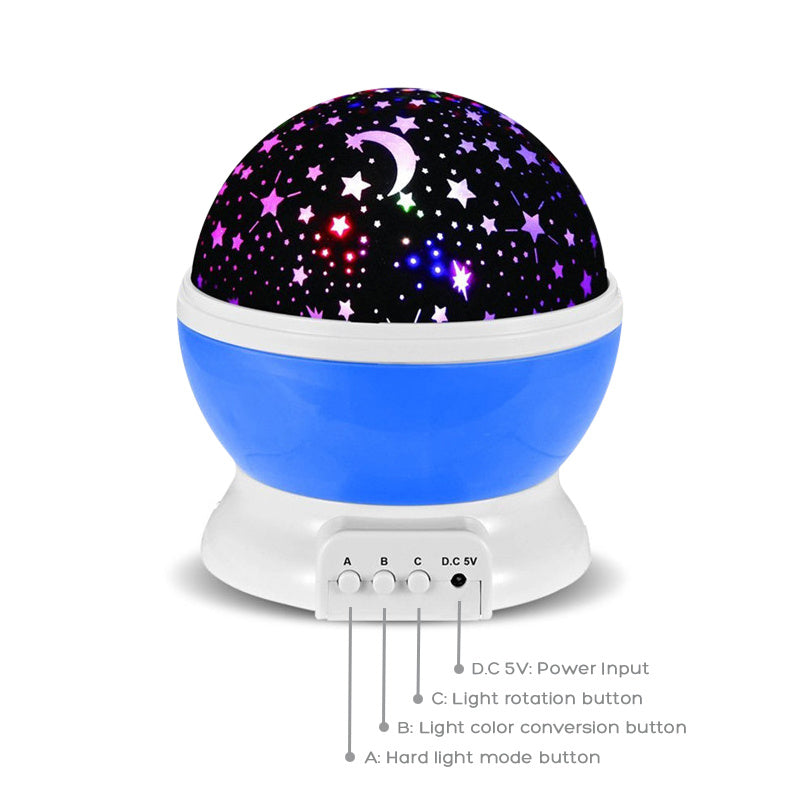 HKM-529427 Starry Sky Projector with 12 Constellations Manual and Multi-Color Options