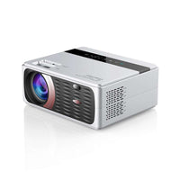 HKM-529555 HD Compact Mini Android Projector - 4.3 Inch LED LCD Screen, 8000 Lumens Brightness, 1280p Resolution, Multiple Inputs